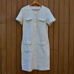 Orvis Linen Shirt Dress